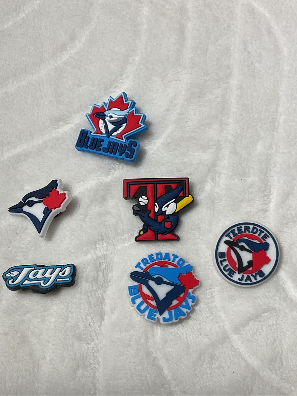 Blue Jays Rubber Shoe Charms crocs